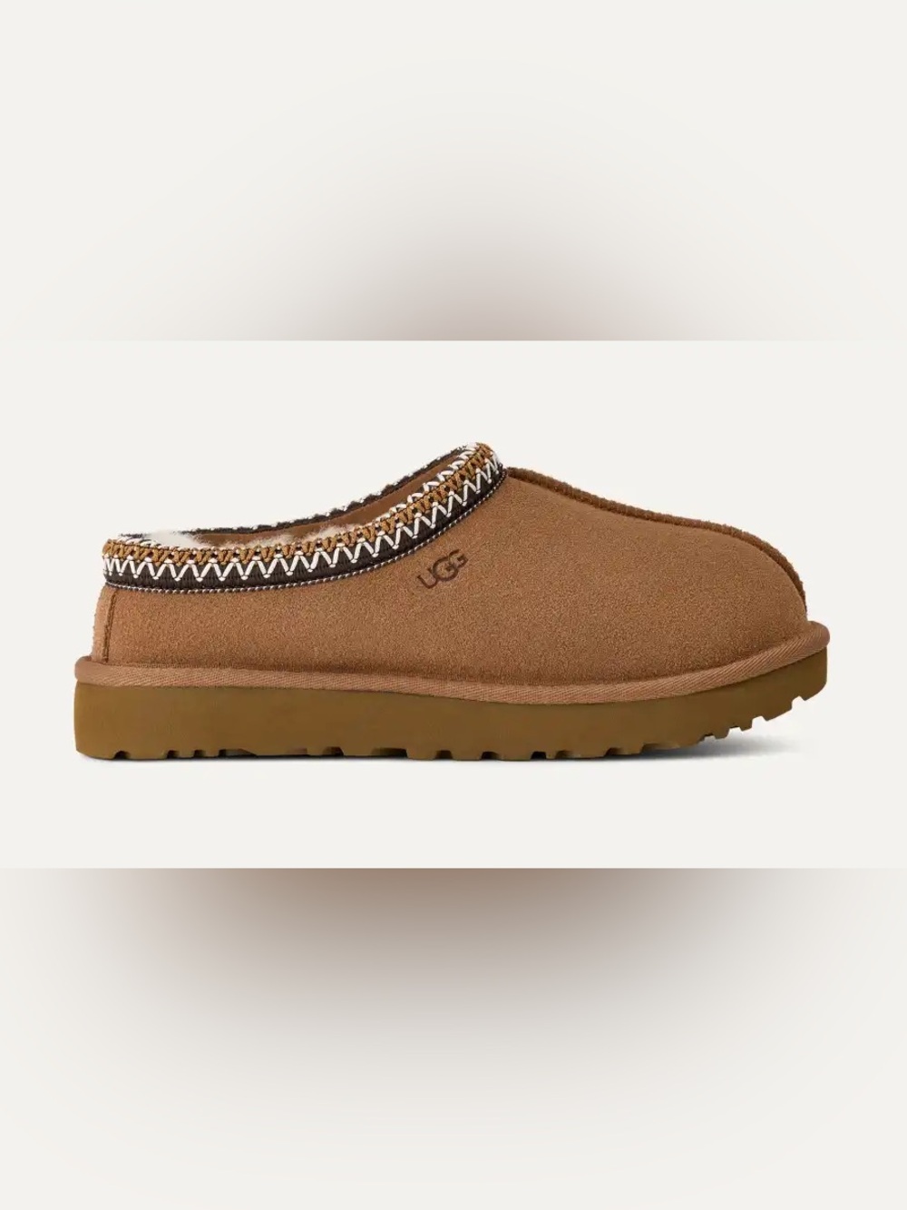 UGG Women's Tasman Slipper in chestnut brown size 8